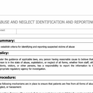 Abuse and Neglect Policy Image