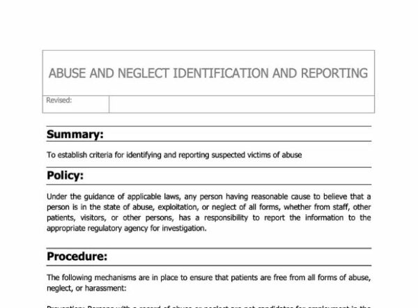 Abuse and Neglect Policy Image