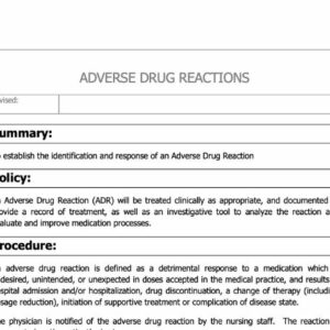 Adverse Drug Reaction Policy image