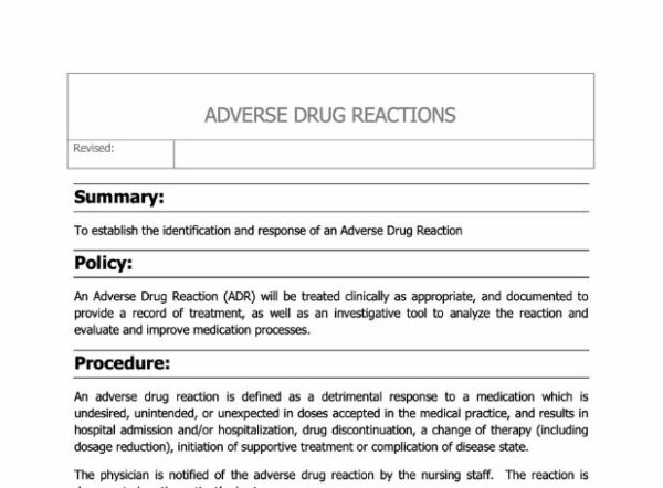 Adverse Drug Reaction Policy image