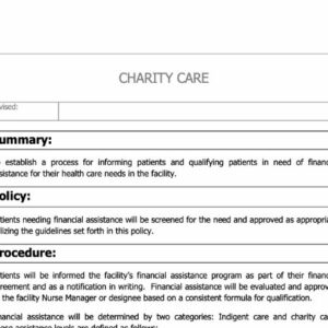 Charity Care Policy image