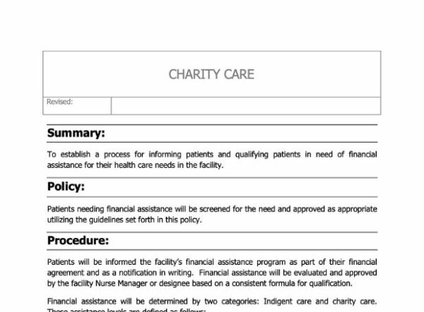 Charity Care Policy image