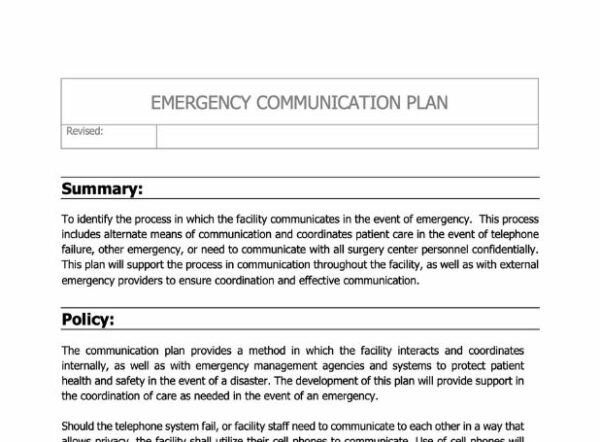 Emergency Communication Plan image