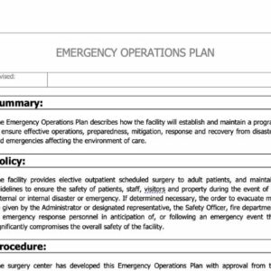 Emergency Operations Plan image