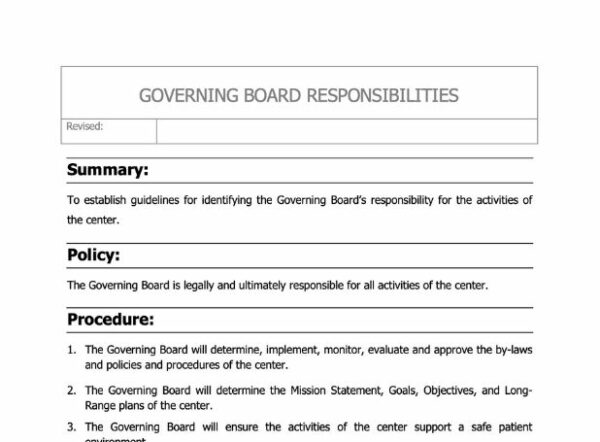 Governing Board Responsibilities Policy image