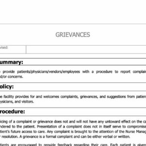 Grievances Policy Image