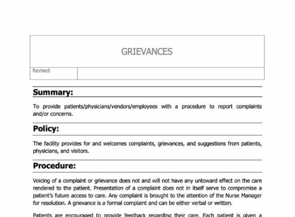 Grievances Policy Image