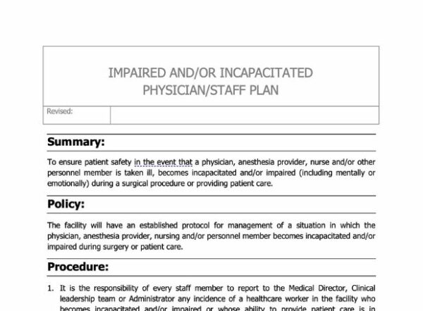 Incapacitated Impaired Plan image