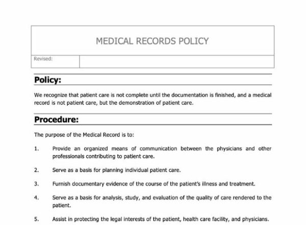 Medical Records Policy image