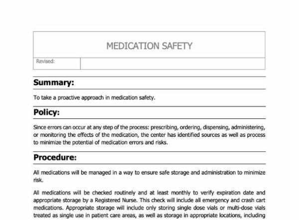 Medication Safety Policy image