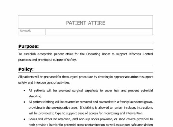 Patient Attire Policy image