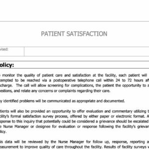 Patient Satisfaction Policy Image