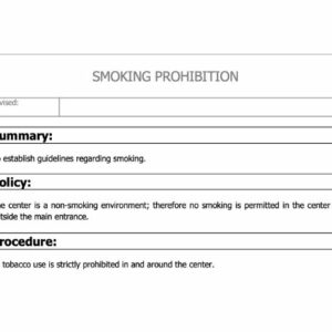 Smoking Prohibition Policy image