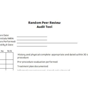 Peer Review Random Form Image