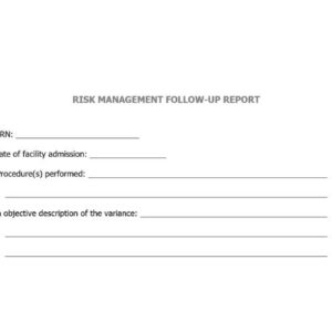 Follow Up Variance Report Image