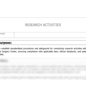 Research Activities policy image