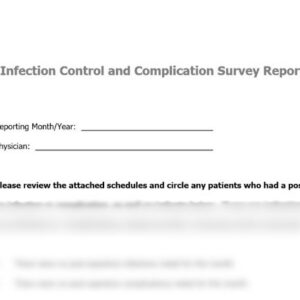 IC-Infection Query Form image